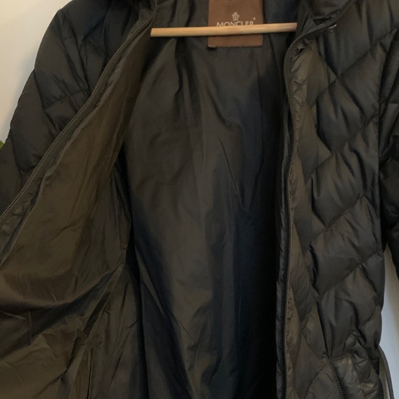 Moncler Black Quilted Puffer Jacket - Picture 12 of 14